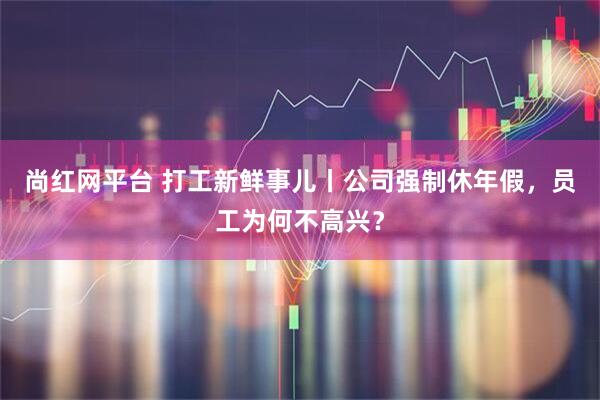 尚红网平台 打工新鲜事儿丨公司强制休年假，员工为何不高兴？