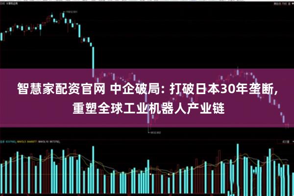 智慧家配资官网 中企破局: 打破日本30年垄断, 重塑全球工业机器人产业链